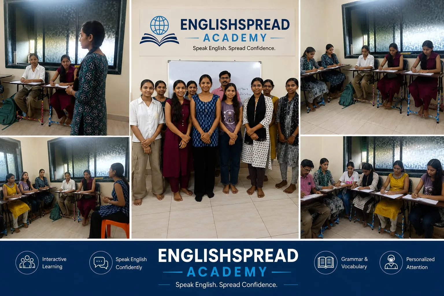 Kids English classes in Boisar at English Spread Academy